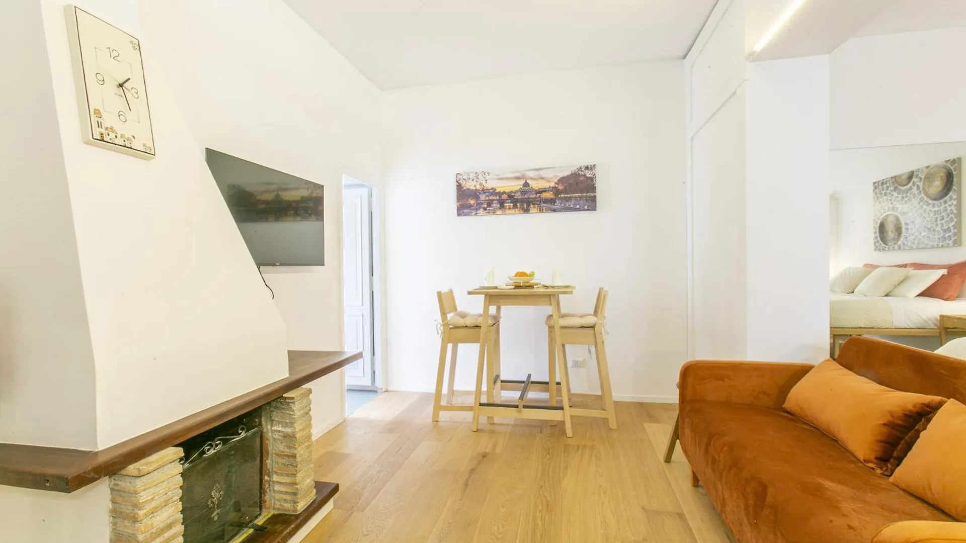 Apartament Attico Nel Cuore Di Roma Con Box Privato Per Auto