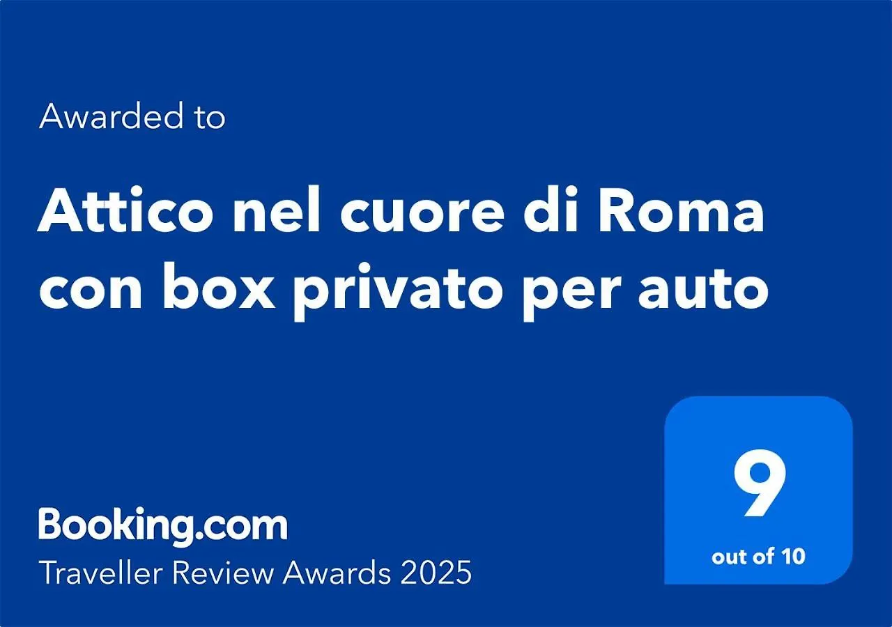 Attico Nel Cuore Di Roma Con Box Privato Per Auto Italia